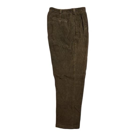 Vintage Trust Pour Homme Brown Corduroy Dress Pants Men's 38x34 |